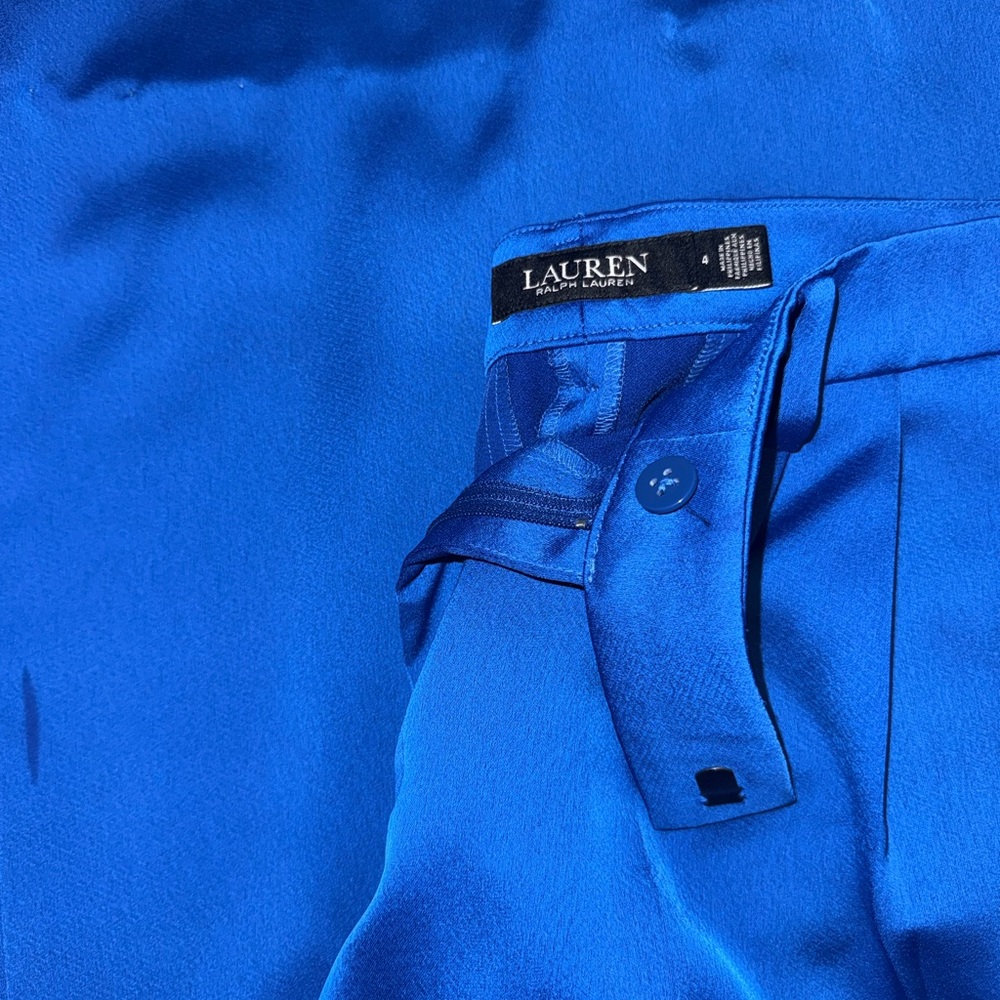 Lauren Ralph Lauren Vibrant Blue pant